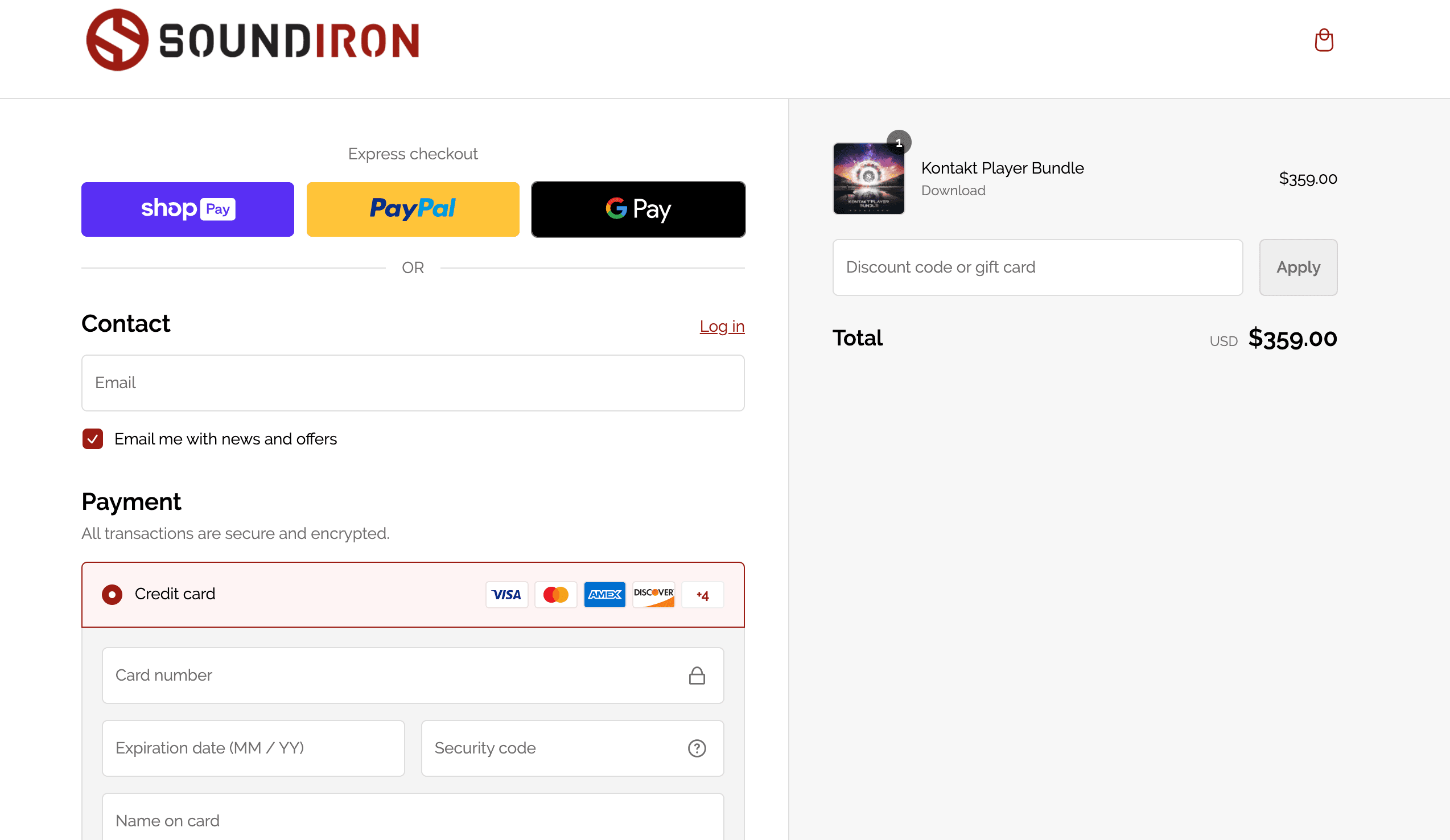 How to apply Soundiron coupon code